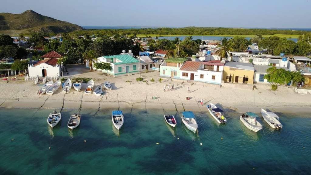 Caribbean island Los Roques