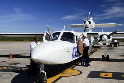 Flug von Caracas nach Los Roques